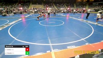 92 lbs Round Of 16 - Isaiah Tuttle, Nebraska Wrestling Academy vs Jeremiah Hayes, Red Cobra Westling Academy