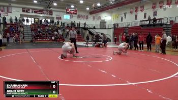 285 lbs 1st Place Match - Grant Gray, Northeast Community vs Shaaban Naim, Iowa City, City High