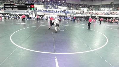 132 lbs Pearson Owens, Coleman vs Colton Koss, Gale-Ett.-Tremp/Melrose-Min