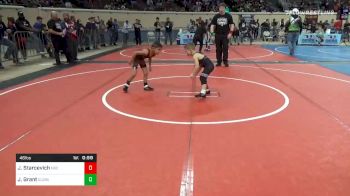 46 lbs Prelims - Jaxon Starcevich, Norman Grappling Club vs James Grant, Elgin Grapplers