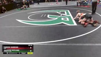 138-4A Cons. Round 2 - Carson Hageman, Erie vs Sampson McClung, Standley Lake