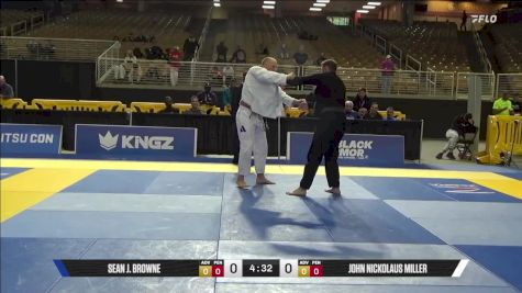 John Nickolaus Miller vs Sean J. Browne 2025 Pan Jiu Jitsu IBJJF Championship