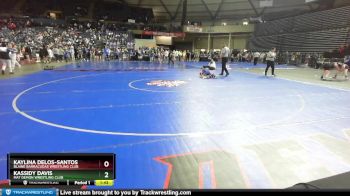 71 lbs Round 1 - Kassidy Davis, Mat Demon Wrestling Club vs Kaylina Delos-Santos, Blaine Barracudas Wrestling Club