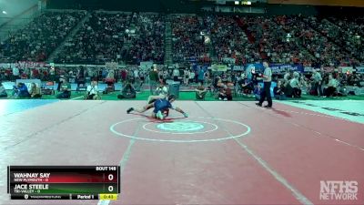 2A 120 lbs Cons. Round 1 - WahNay Say, New Plymouth vs Jace Steele, Tri-Valley