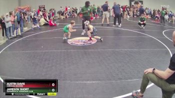 47 lbs Cons. Round 3 - Jameson Short, Summerville Takedown Club vs Austin Davis, Carolina Reapers