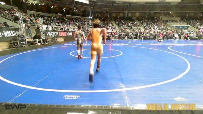 90 lbs Consi Of 8 #2 - Eli Grove, South Hills Wrestling Academy vs Brody Grace, JET Wrestling Club