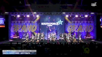 South Force Cheer - Kryptonite [2025 L4 Senior Coed - D2 - Medium Day 2] 2025 The American Grand Grand Nationals
