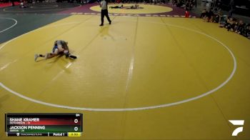 84 lbs Semis (4 Team) - Jackson Penning, Adrian vs Shane Kramer, Hutchinson