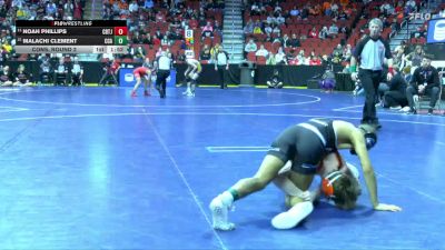 3A-126 lbs Cons. Round 2 - Noah Phillips, Council Bluffs Thomas Jefferson vs Malachi Clement, Clear Creek-Amana