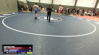 157 lbs Champ. Round 1 - Graysen Serl, CNWC Concede Nothing Wrestling Club vs Colby McDermott, Outlaw Wrestling Club