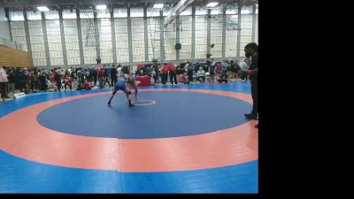 65 W Quarterfinal - Grace Cooper, Evergreen vs Eveangelina Maxwell-Nikiforuk, Dino Wrestling Club