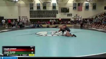 170 lbs Round 2 (3 Team) - Colby Olson, Cheyenne East vs Caleb Conroy, Central