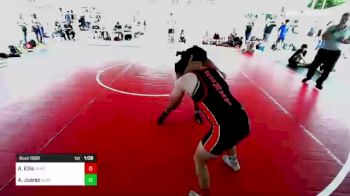 123 lbs Final - Addison Ellis, Hemet Youth WC vs Amara Juarez, Adrenaline