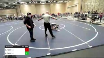 98 lbs Round Of 16 - Lytning Hazen, Livermore Elite WC vs Ry Talbot, Atc