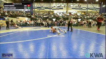 61 lbs Quarterfinal - Grant Dennis, D3 Wrestling Cluib vs Wrett Lawther, Rough Riders