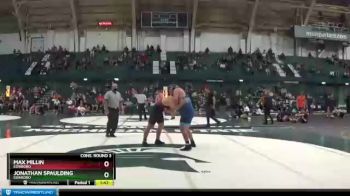 285 lbs Cons. Round 3 - Jonathan Spaulding, Edinboro vs Max Millin, Edinboro