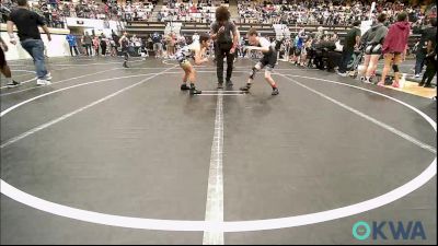 73 lbs Quarterfinal - Walker Diaz, Shelton Wrestling Academy vs Caius Moore, Standfast