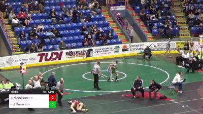 96 lbs Consi Of 16 #2 - Nathan Gulibon, Norwin vs Julius Poole, Albert Gallatin