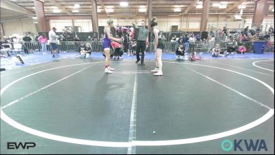 105 lbs Rr Rnd 3 - Olivia Williams, Chickasha Youth Wrestling vs Aspyn Stephens, Sisters On The Mat Bigs