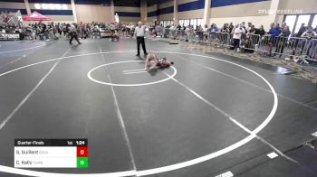 81 lbs Quarterfinal - Santiago Guillent, SoCal Grappling Club vs Cash Kelly, Yuma Grit WC