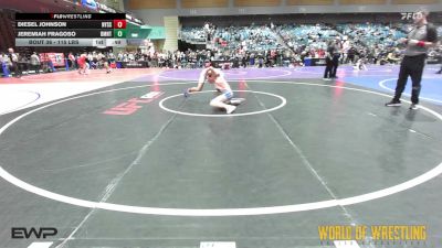 115 lbs Consi Of 64 #2 - Diesel Johnson, Nyssa vs Jeremiah Fragoso, Damonte