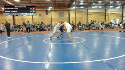 285 lbs Cons. Round 2 - Ethan Tanner, University Of Idaho vs Gavin Walters, University Of Idaho