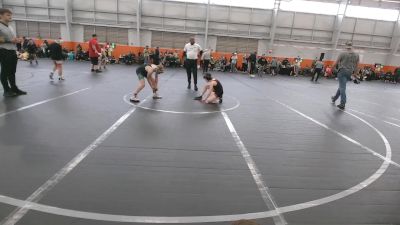 92 lbs Round 3 (4 Team) - Nolan Eckart, Ohio Stingers vs Collin Fiumano, Pursuit WC
