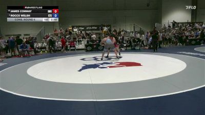 86 lbs Cons. Round 6 - James Conway, Diplomat Wrestling Club vs Rocco Welsh, KD Training Center
