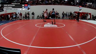 125 kg Cons. Round 2 - Kade Sottolano, Pennsylvania vs Jake Powell, Dragon Wrestling Club