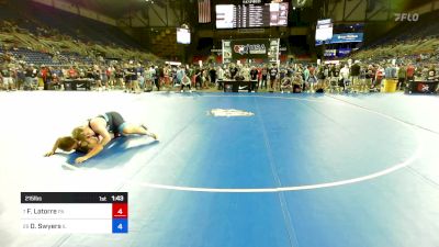 215 lbs Rnd Of 32 - Franco Latorre, PA vs Dominic Swyers, IL