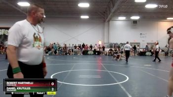 130 lbs Cons. Round 3 - Robert Martinelli, Team EL1TE vs Daniel Krutules, Woodshed