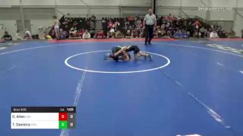 52 lbs Final - Covington Allen, LWA 9U vs Talmadge Dawkins, Roundtree Wrestling Academy 9U