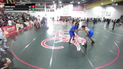 285 lbs Round 3 - Juan Diaz, Gahr High School vs Derek Soto, Gahr High School