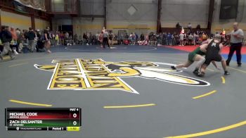 215 lbs Champ. Round 1 - Zach Delsanter, St. Edward vs Michael Cook, Broken Arrow