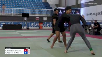 Flavia Mazoni Ribeiro vs Rebecca Azevedo De Albuquerque 1st ADCC South American Trials