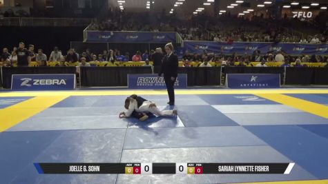 Joelle G. Sohn vs Sariah Lynnette Fisher 2026 Pan Kids Jiu-Jitsu IBJJF Championship