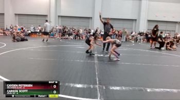 57 lbs Round 4 (10 Team) - Carson Scott, Level Up vs Cayden Petersen, Oklahoma Elite
