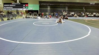 113 lbs Round Of 32 - Ashdyn Densley, Carbon vs Eli Mendoza, Gilroy