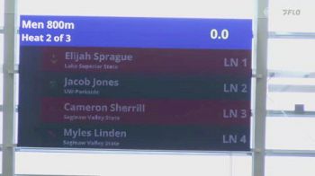 Men's 800m Ncaa Division Ii, Finals 2