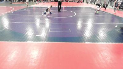 57 lbs Rr Rnd 1 - Cael O'Connell, Apex Elementary vs Matteo Bodrog, Pride Wrestling