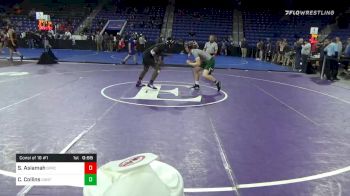 182 lbs Consolation - Shawn Asiamah, Springfield Central vs Cillian Collins, Canton