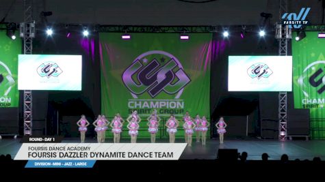 Foursis Dance Academy - Foursis Dazzler Dynamite Dance Team [2024 Mini - Jazz - Large Day 1] 2024 ASC Clash of the Titans Schaumburg & CSG Dance Grand Nationals