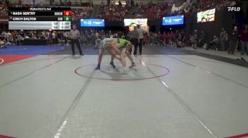 182 lbs Champ. Round 1 - Cinch Dalton, Cody Wrestling Club vs Nash Gentry, Big Game Wrestling Club MT