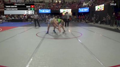 182 lbs Champ. Round 1 - Cinch Dalton, Cody Wrestling Club vs Nash Gentry, Big Game Wrestling Club MT