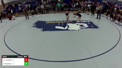 8U Boys - 62 lbs Semis - AJ Puckett, Alpha Elite Wrestling vs Wyatt Banker, New York