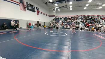 105 lbs Semifinal - Temperance Reddin, Tecumseh vs Allessandra Toscano, El Paso Eastwood