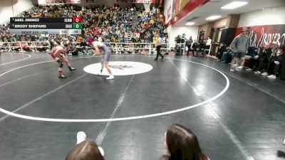126 lbs 3rd Place Match - Brody Shepard, Shoshoni vs Abel Jiminez, Kemmerer