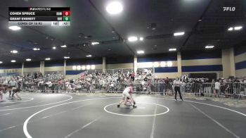102 lbs Consi Of 16 #2 - Cohen Spruce, Dominate WC vs Grant Everett, Riverside Rascal