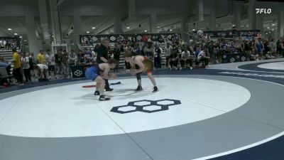 79 kg Cons. Semis - Daniel Heiser, Tiger Style Wrestling Club vs Lane Foard, Wyoming Wrestling Reg Training Ctr