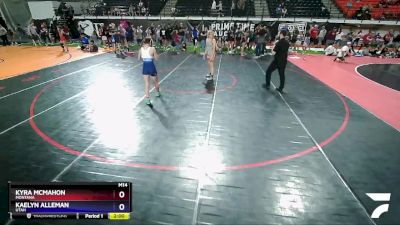 116 lbs Cons. Round 3 - Kyra McMahon, Montana vs Kaelyn Alleman, Utah